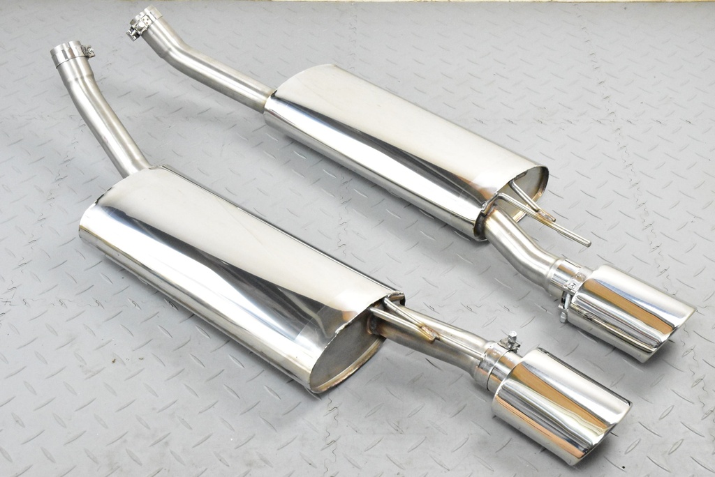 FULL X300 SWB XJ6 TUBULAR MANIFOLD BOXED STAINLESS STEEL EXHAUST SYSTEM WITH TIPS