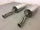 COMPLETE V12 XJS TUBULAR EXHAUST SYSTEM WITH CENTRE BOXES UPTO (V) 188104