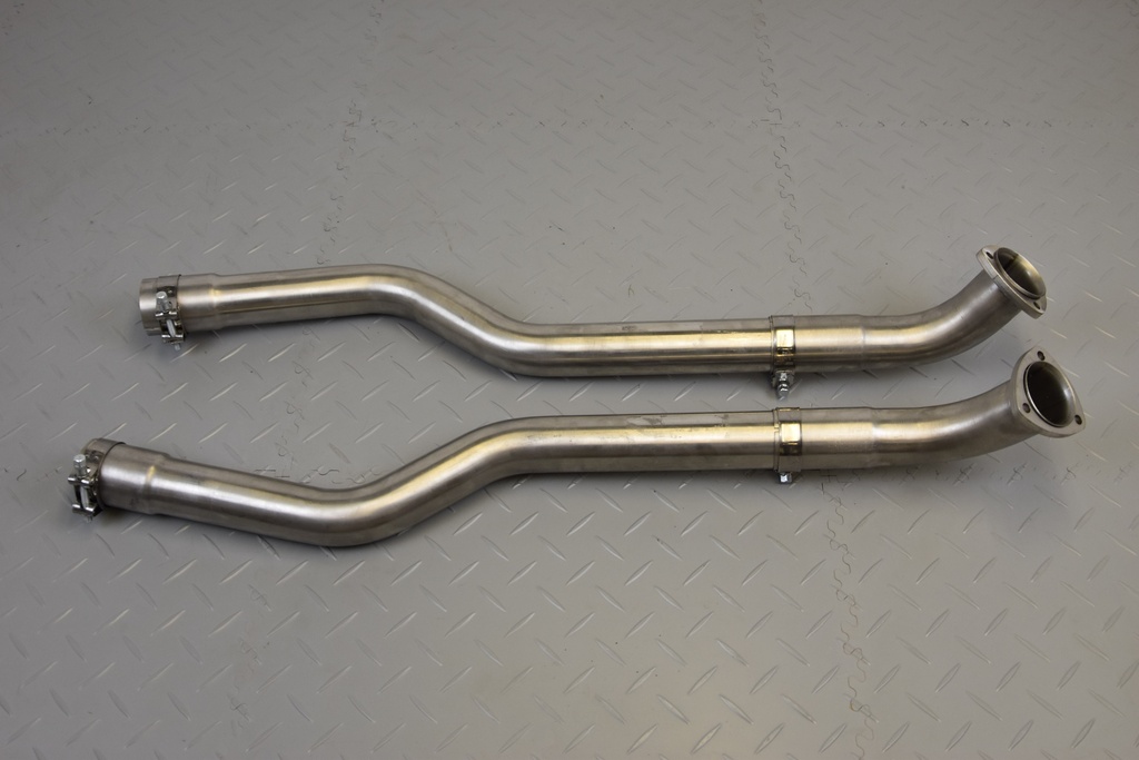 COMPLETE V12 XJS EXHAUST SYSTEM WITH DELETE PIPES UPTO (V) 188104