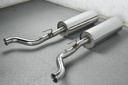 COMPLETE V12 XJ12 EXHAUST SYSTEM WITH CENTRE BOXES