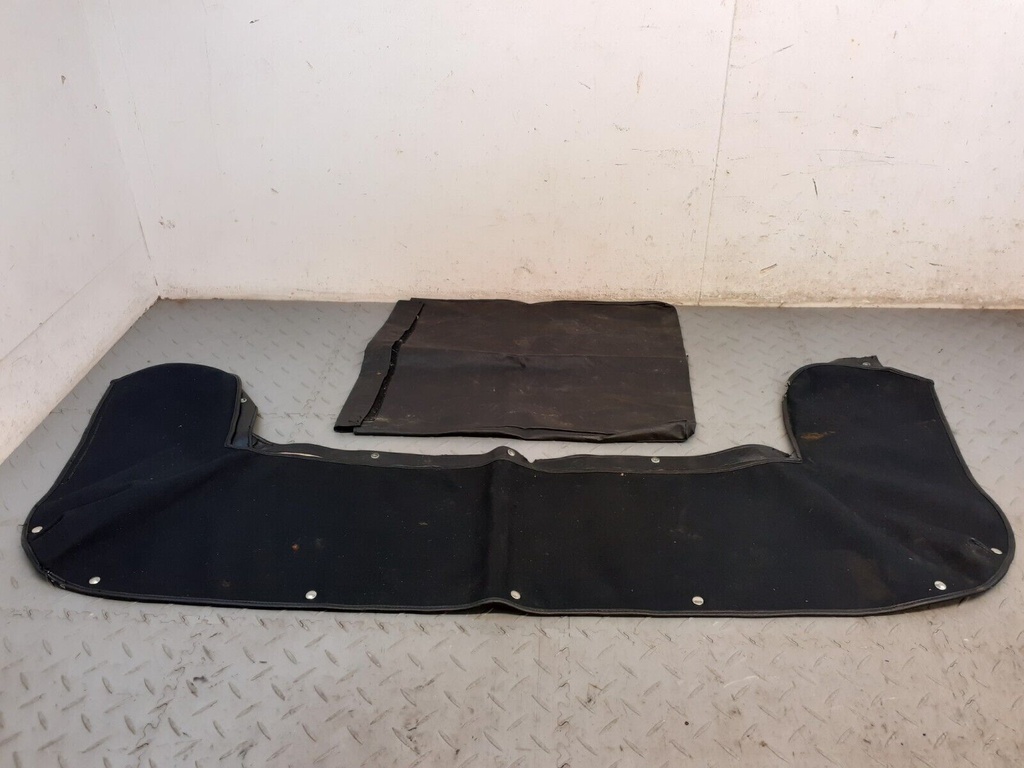 JAGUAR XJS CONVERTIBLE TONNEAU COVER AFTERMARKET NON ORIGINAL HOOD TRIM BAG