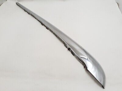 JAGUAR XJ6 X300 XJ12 REAR RIGHTSIDE BUMPER CHROME CORNER FINISHERS BLADE TRIM