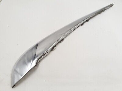 JAGUAR XJ6 X300 XJ12 REAR LEFTSIDE BUMPER CHROME CORNER FINISHERS BLADE TRIM