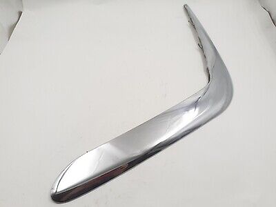 JAGUAR XJ8 X308 XJR FRONT LEFT NEARSIDE CORNER BUMPER CHROME TRIM BLADE COVER