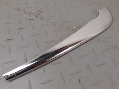 JAGUAR XJ6 X300 XJ12 FRONT RIGHTSIDE BUMPER CHROME CORNER FINISHERS BLADE TRIM