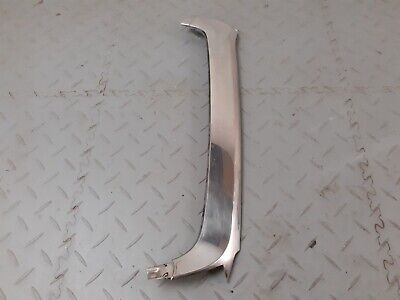 JAGUAR XJS CONVERTIBLE LH N/S LEFT A POST CHROME WINDSCREEN FINISHER TRIM PANEL