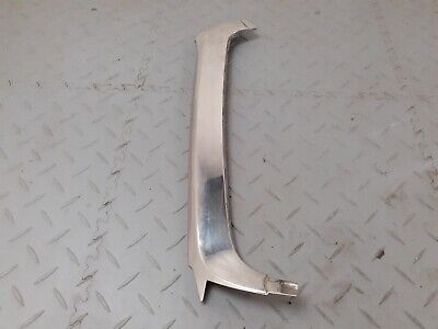 JAGUAR XJS CONVERTIBLE RH RIGHTSIDE A POST CHROME WINDSCREEN FINISHER TRIM PANEL