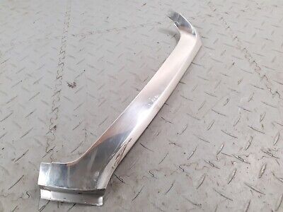 JAGUAR XJS CONVERTIBLE LH N/S LEFT A POST CHROME WINDSCREEN FINISHER TRIM PANEL