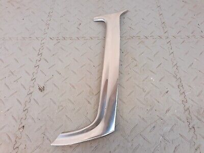 JAGUAR XJS LH N/S LEFT A POST CHROME WINDSCREEN FINISHER TRIM BAC4257 BDC7219