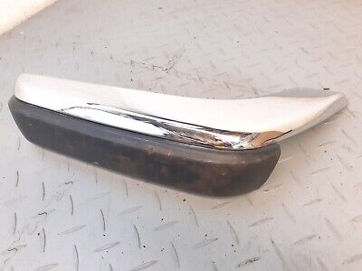 JAGUAR XJS FRONT O/S RIGHT DRIVERS BUMPER CHROME BLADE CORNER TRIM BEC14678