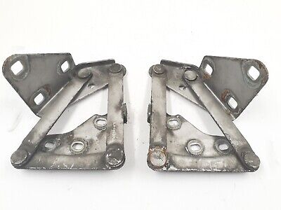 JAGUAR XK8 X100 96-06 PAIR OF BONNET HINGES LID MECHANISM BRACKETS LEFT RIGHT