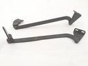 JAGUAR XJS CONVERTIBLE ROOF HOOD PAIR OF REAR WINDOW HINGES MECHANISM