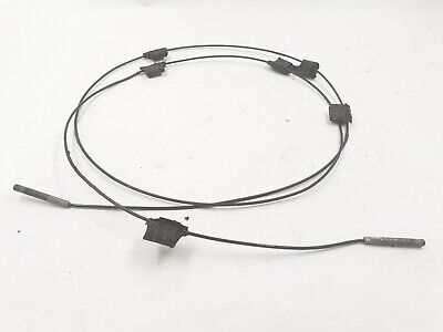 JAGUAR XJS CONVERTIBLE REAR TENSION CABLE FOR THE ROOF HOOD TENSION LONG WIRE