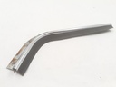 JAGUAR XJS CONVERTIBLE LEFT REAR QUARTER WINDOW WASTE SEAL RUBBER CHROME STRIP