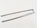 JAGUAR SERIES 2 3 S3 XJ6 XJ12 REAR BOOT LID UNDER PLINTH BACK CHROME TRIM JOINT