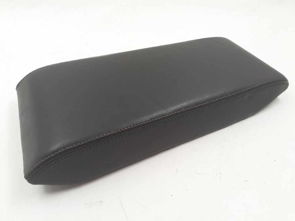 JAGUAR XK8 XKR X100 X300 XJ6 LEATHER CENTRE CONSOLE ARMREST LID BLACK CHARCOAL