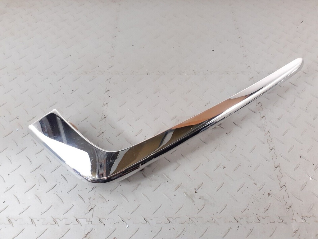 JAGUAR XJS XJSC REAR RIGHT RH OS BACK CORNER CHROME SECTION BUMPER BLADE TRIM