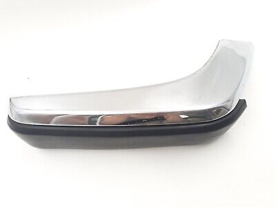 JAGUAR XJS FRONT O/S RIGHT DRIVERS BUMPER CHROME BLADE CORNER TRIM BEC14678