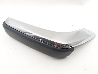 JAGUAR XJS FRONT O/S RIGHT DRIVERS BUMPER CHROME BLADE CORNER TRIM BEC14678