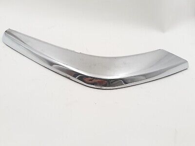 JAGUAR XJS FRONT O/S RIGHT DRIVERS BUMPER CHROME BLADE CORNER TRIM BEC14678