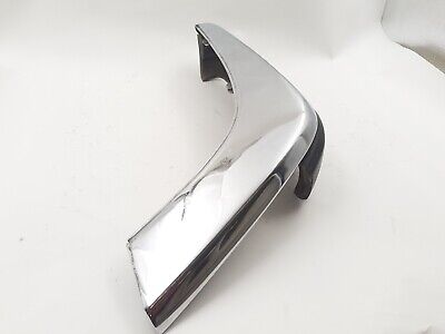 JAGUAR XJS FRONT N/S LEFT PASSENGER BUMPER CHROME BLADE CORNER TRIM BEC14679