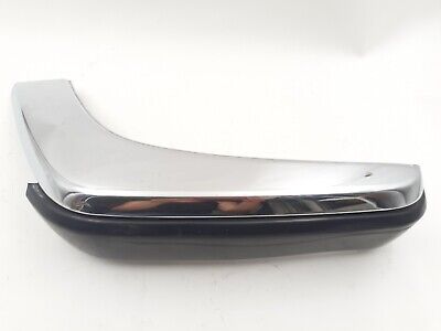 JAGUAR XJS FRONT N/S LEFT LH PASSENGER BUMPER CHROME BLADE CORNER TRIM BEC14679