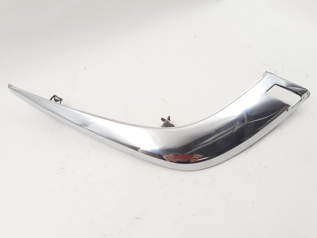 JAGUAR 1994-1996 XJS FRONT BUMPER RIGHT CORNER CHROME BLADE SECTION POWER WASH