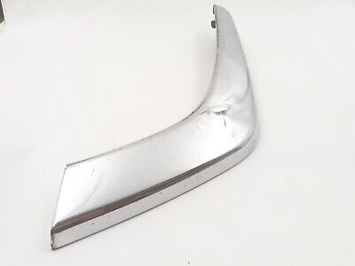 JAGUAR XJS FRONT N/S LEFT LH PASSENGER BUMPER CHROME BLADE CORNER TRIM BEC14679