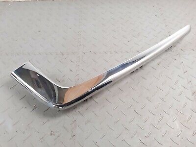 JAGUAR XJS XJC REAR RH OS BACK CORNER CHROME RUBBER SECTION BUMPER BLADE BCC3432