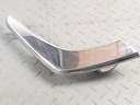 JAGUAR XJS XJC FRONT RH OSF CORNER CHROME RUBBER SECTION BUMPER BLADE BAC2928