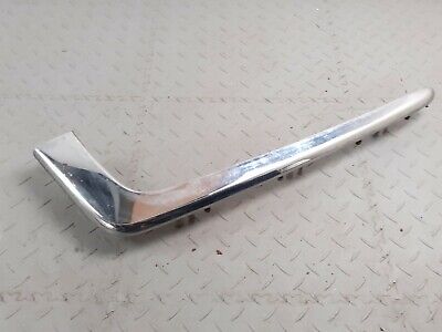 JAGUAR XJS XJC REAR RH OS BACK CORNER CHROME RUBBER SECTION BUMPER BLADE BCC3432