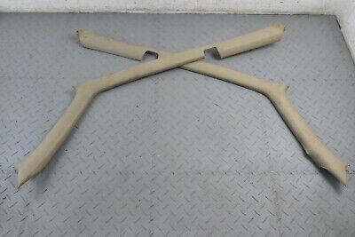 JAGUAR XJS FACELIFT INTERIOR LEATHER CANT RAILS TRIM UPPER HEADLINING BEC12867AE