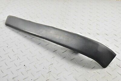 JAGUAR XJS XJC REAR LH NSR CORNER CHROME RUBBER SECTION BUMPER BLADE BAC2929