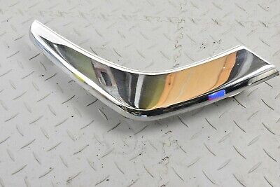 JAGUAR XJS XJC FRONT RH OSF CORNER CHROME RUBBER SECTION BUMPER BLADE BAC2928