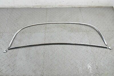 JAGUAR XJS COUPE REAR WINDSCREEN SURROUND LOWER CHROME FINISHER BD44385 BD47931