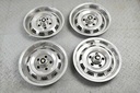 JAGUAR SERIES 2 XJ12 XJ6 DAIMLER STAINLESS HUB CAPS CHROME FINISHER XJC COUPE