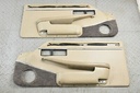 PAIR JAGUAR XJS FACELIFT DRIVERS OFFSIDE FACELIFT DOESKIN INTERIOR DOOR CARDS