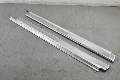 Jaguar XJS FACELIFT COUPE KICK SILL PLATE TREAD CHROME STRIP FINISHER DOOR COVER