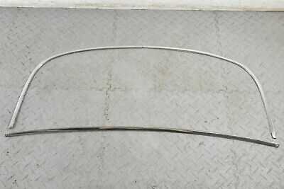 JAGUAR XJS FACELIFT REAR WINDSCREEN SURROUND CHROME FINISHER BEC3086 BEC3084