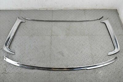 JAGUAR XJS HE COUPE WINDSCREEN SURROUND CHROME A POST FINISHER BD44243 BAC4256