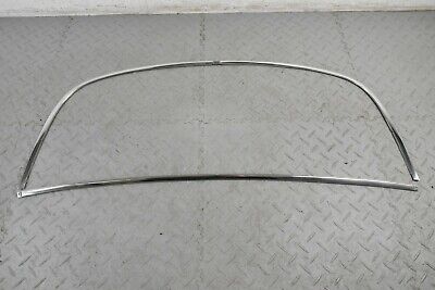 JAGUAR XJS FACELIFT REAR WINDSCREEN SURROUND CHROME FINISHER BEC3086 BEC3084