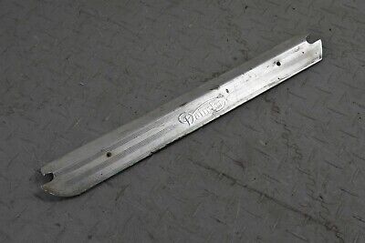 JAGUAR DAIMLER SERIES 2 3 OSR RIGHT REAR KICK SILL TREAD PLATE CHROME STRIP DOOR