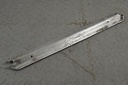 JAGUAR DAIMLER SERIES 2 3 NSR LEFT REAR KICK SILL TREAD PLATE CHROME STRIP DOOR