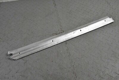 JAGUAR DAIMLER SERIES 2 3 OS RIGHT FRONT KICK SILL TREAD PLATE CHROME STRIP DOOR