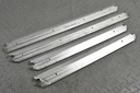 FULL SET JAGUAR DAIMLER SERIES 2 3 LH RH KICK SILL TREAD PLATE CHROME STRIP DOOR