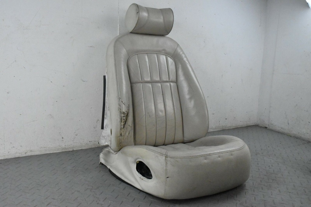 JAGUAR X308 XJ8 XJR RH RIGHT O/S AGD SPORTS SEAT INTERIOR OATMEAL LEATHER FRAME