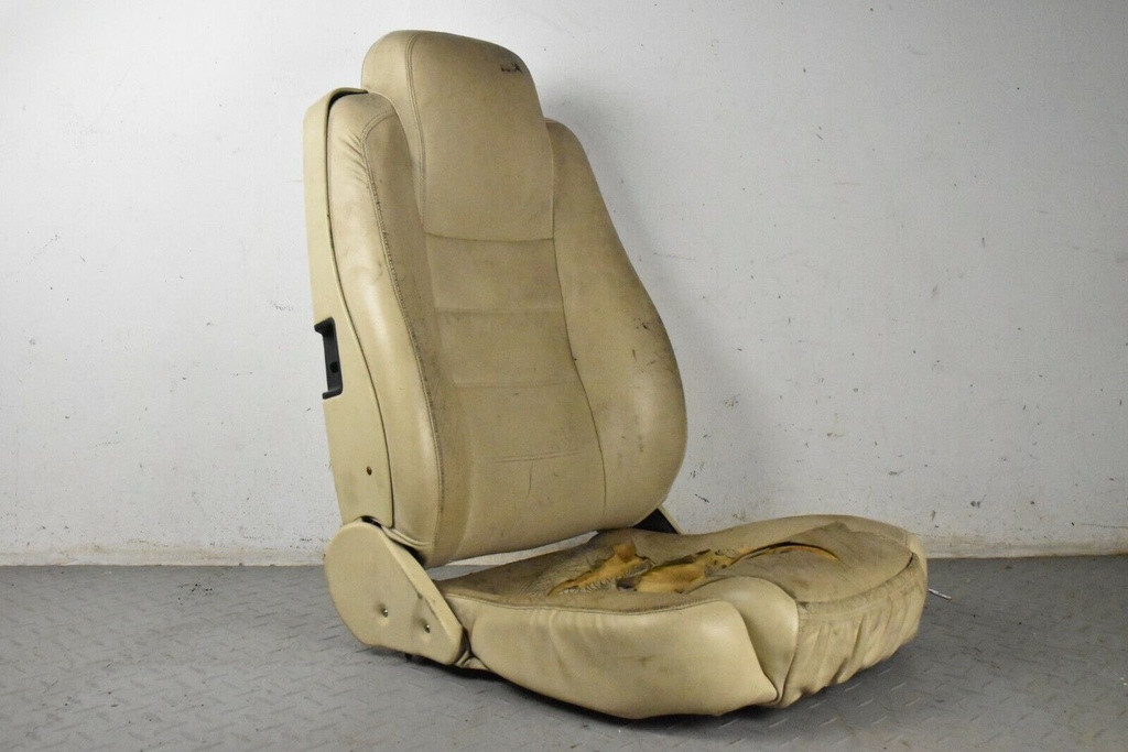 JAGUAR XJS FACELIFT LEATHER SEAT RIGHT RH DRIVER INTERIOR TRIM INTEGRAL HEADREST