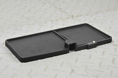 JAGUAR XJ6 XJ12 SERIES 3 S3 GLOVE BOX VANITY TRAY MIRROR LID COVER BLACK GLASS