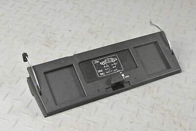 JAGUAR XJ6 XJ12 XJR XJ40 GLOVE BOX VANITY TRAY MIRROR LID COVER BLACK BBC7643