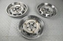 JAGUAR SERIES 2 XJ12 XJ6 DAIMLER STAINLESS HUB CAPS CHROME FINISHER XJC COUPE